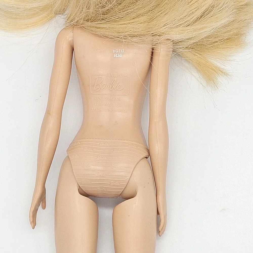 Barbie Fashionista Doll Blonde Hair Blue Eyes Mattel 2015 Nude Body